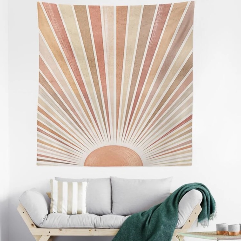 🆕 Rising Sun Hanging Tapestry - Picture 4 of 6